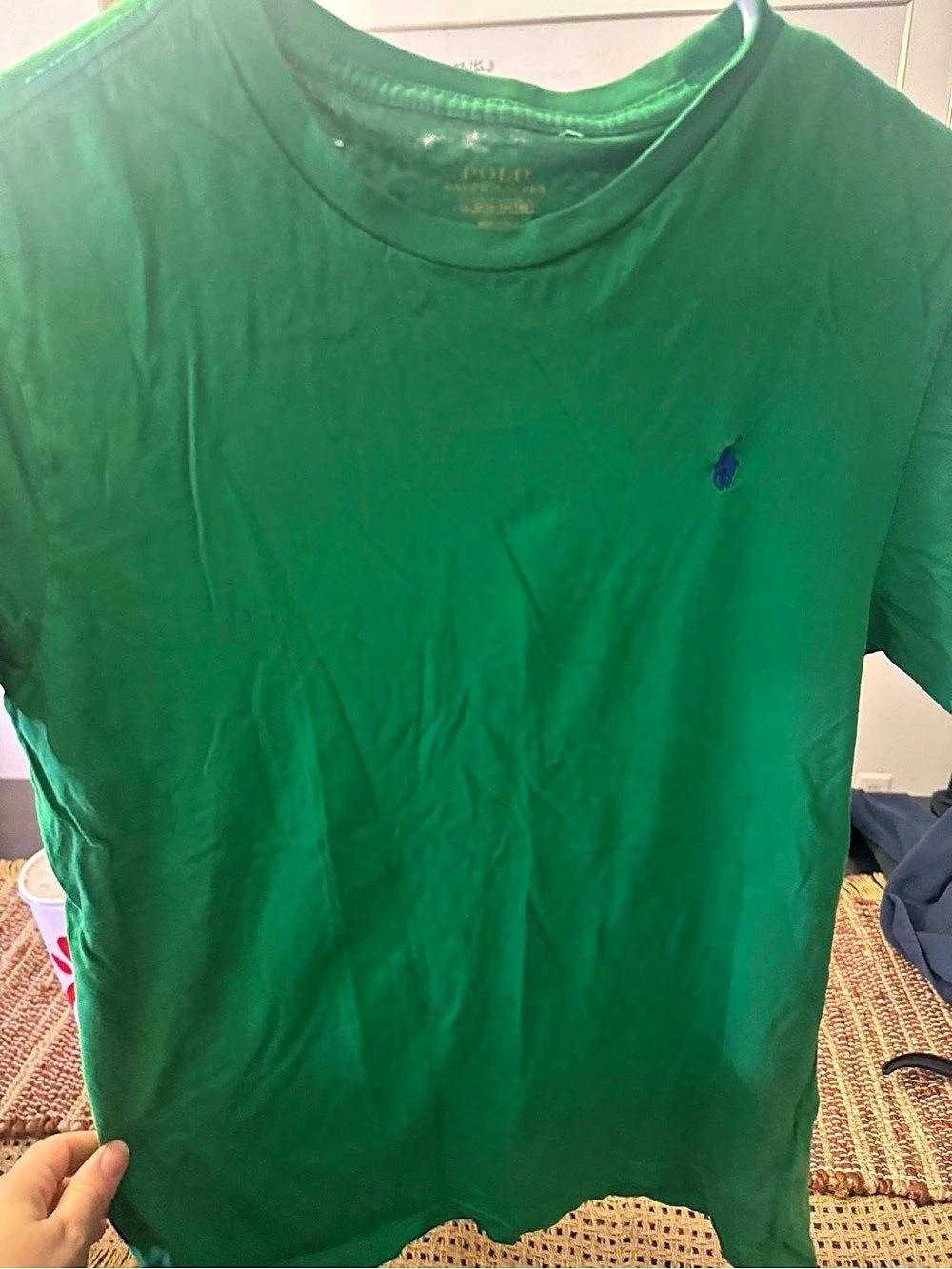 Polo Ralph Lauren Men's Green Short Sleeve Tee Size Large